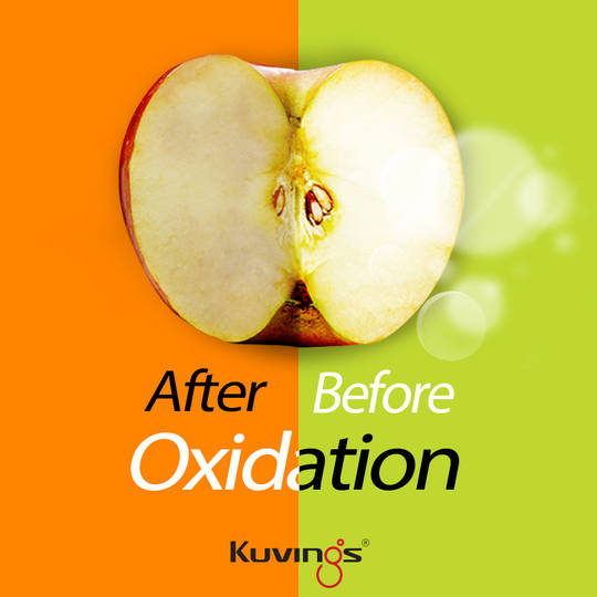 Kuvings SV-500 vacuum blender oxidation