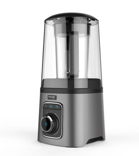 kuvings sv-500 vacuum blender silver quarter view