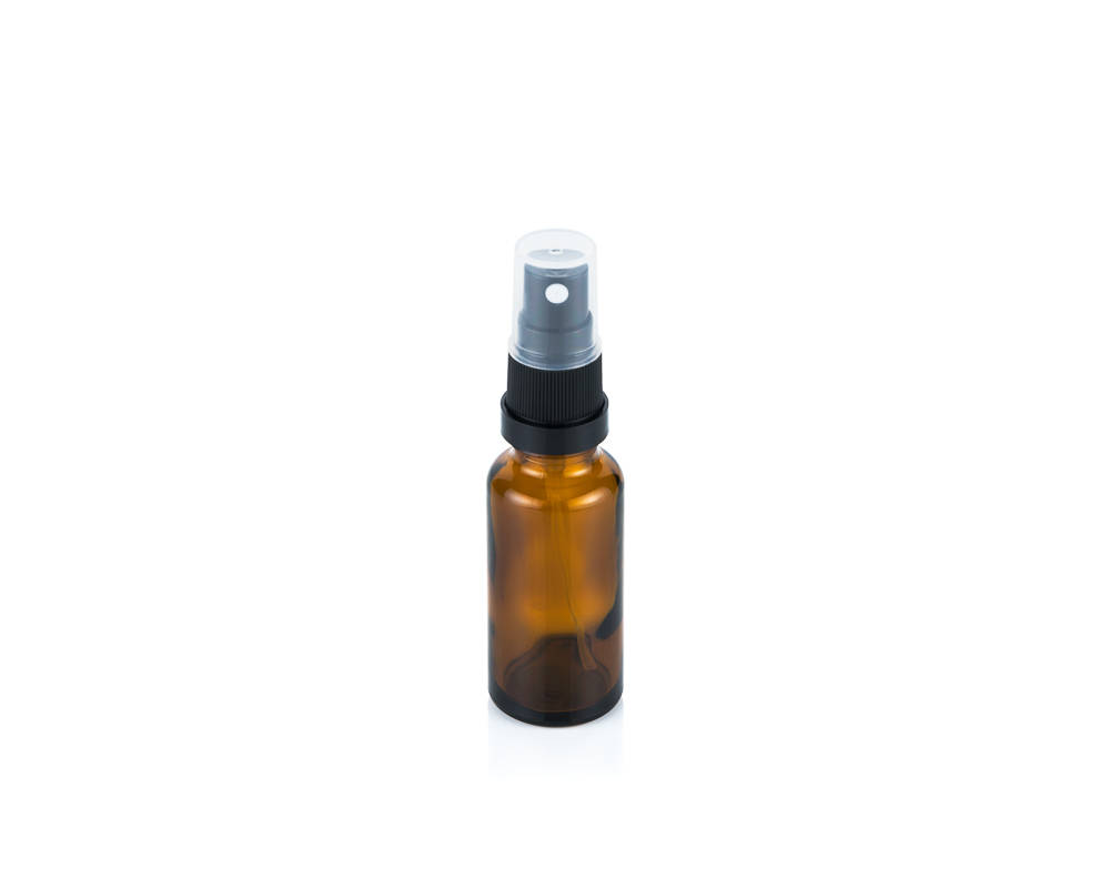 Glass bottle with spray top 30ml Glass bottle with spray top 30ml