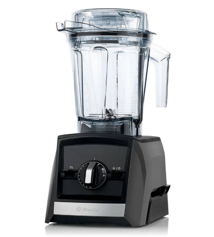 Vitamix A2500 BPA-Free Black Blender with Food Processor