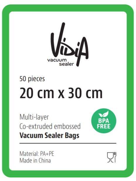 Vidia vacuum sealer bags 20 x 30