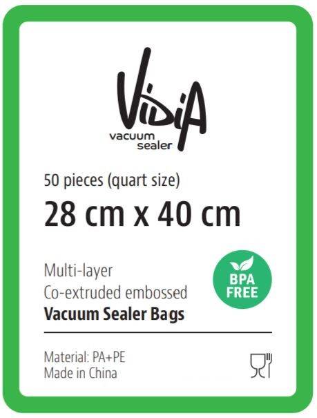 Vidia vacuum sealer bags 28 x 40