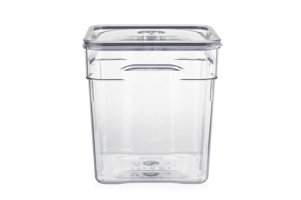 8l container status