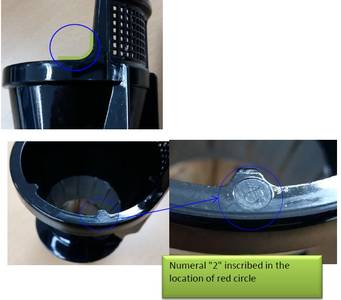 Oscar DA-1000 Juicing screen new vesrion