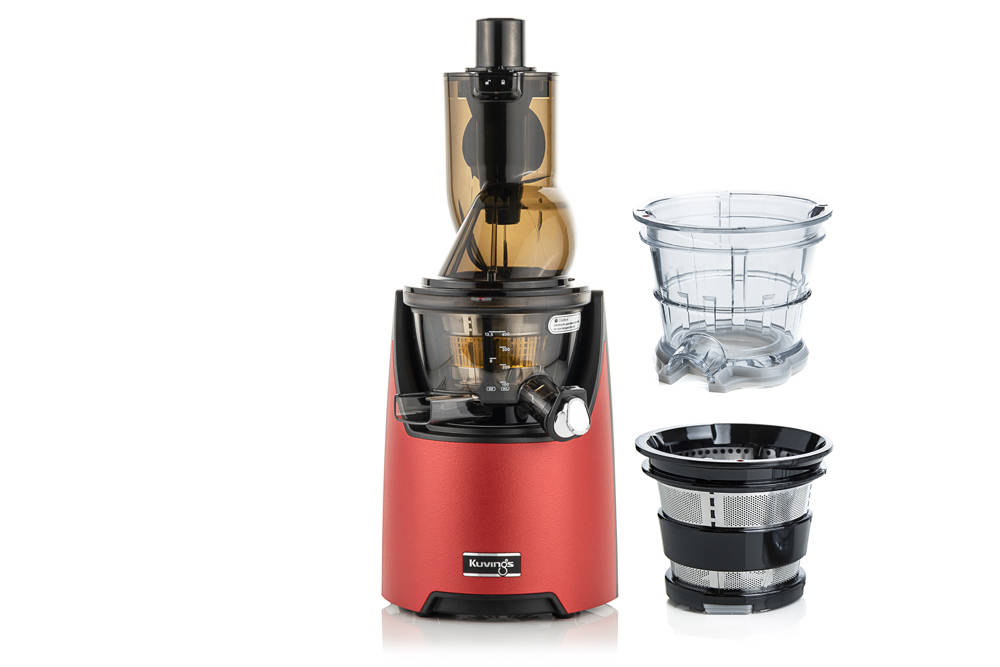 Kuvings Whole Slow Juicerクビンス EVO800　レッド kuvings クビンス ホールスロージューサー EVO-800 | キレイShop