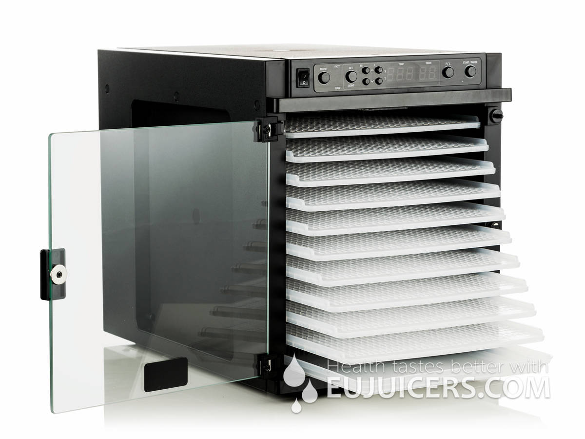 Tribest Sde-s6780-b Sedona Express, Digital Food Dehydrator with Stainless Steel Trays