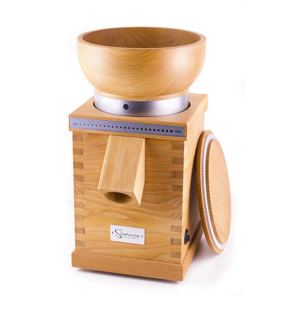 Opened Sana Grain Mill