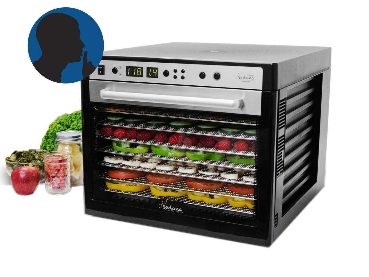 Sedona® Supreme Commercial Food Dehydrator with Stainless Steel Trays