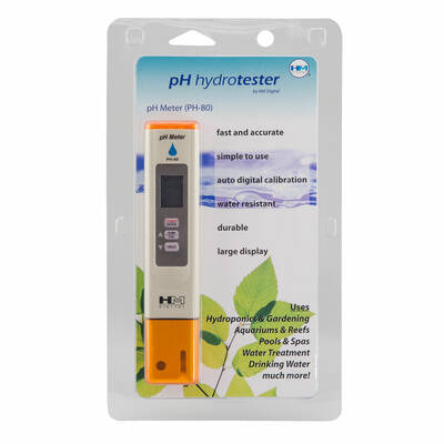 HM Digital pH meter PH-80 package