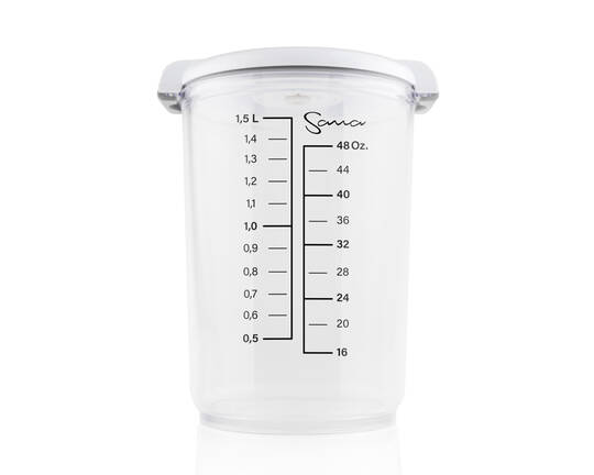 Sana 848 vacuum container
