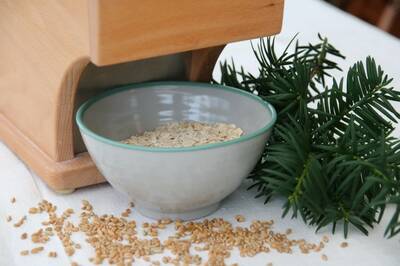 Komo Flocman electric flaker oats