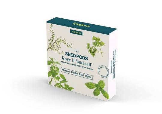 Tregren Herbie and Genie seed pods starter kit