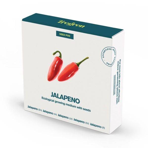 Tregren Herbie and Genie seed pods jalepeno