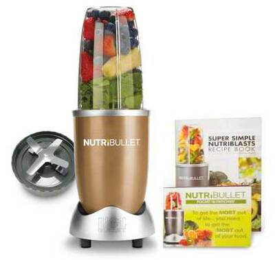Nutribullet set gold