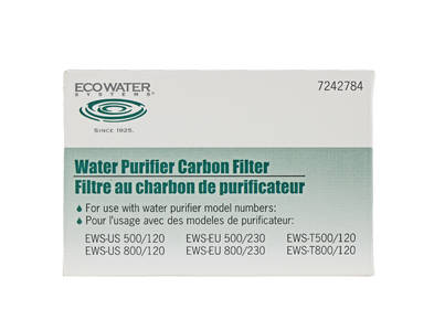 Replacement carbon filter for Aqua water distiller