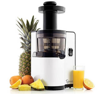 Sana by Omega EUJ-808 vertical juicer white front