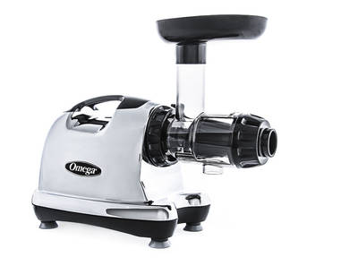 Omega 8226 8006 horizontal juicer chrome