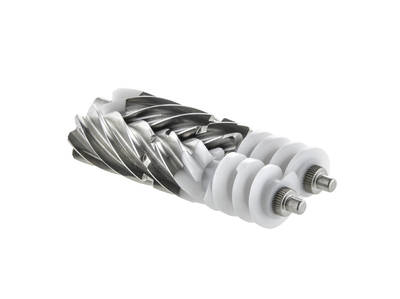 Omega TWN32 twin gear juicer augers