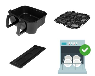 jak vyčistit horkovzdušnou fritezu