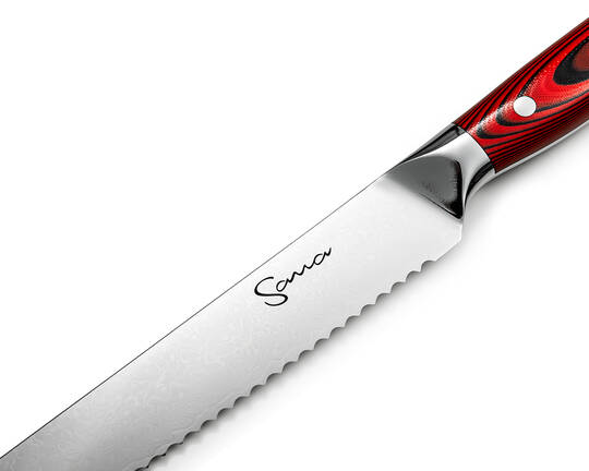 Sana bread knife detail