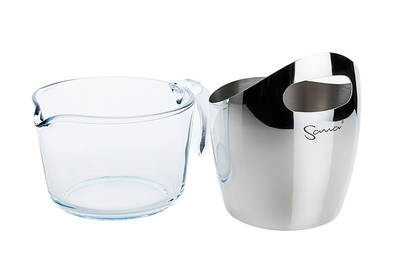 Sana EUJ-707 horizontal juicer containers