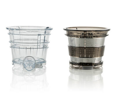Omega MMV-702 MegaMouth vertical juicer extra screens