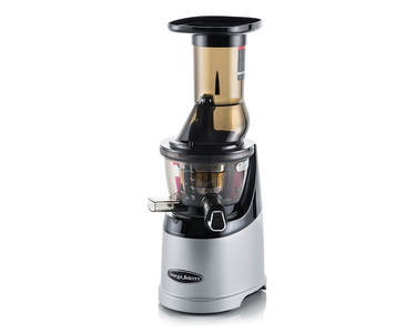 Omega MMV-702 MegaMouth vertical juicer silver