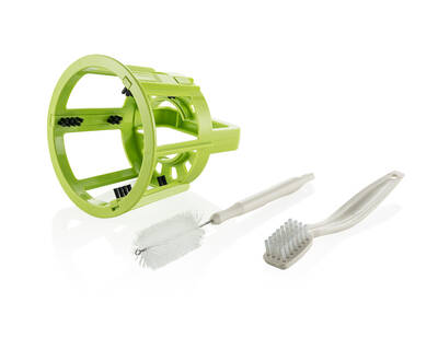 Omega MMV-702 MegaMouth vertical juicer brushes